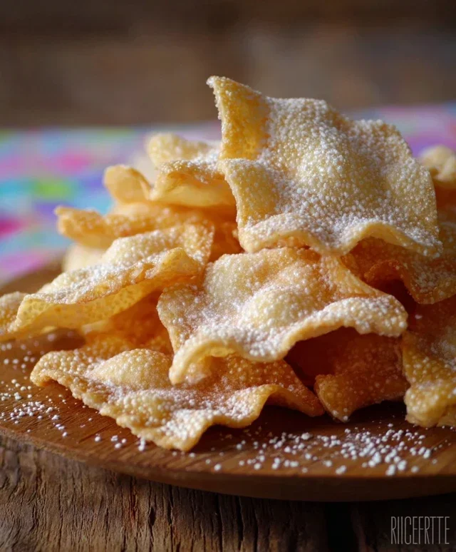 Chiacchiere di Igin extract extractio Massari. La ricetta delle chiacchiere mille bolle!