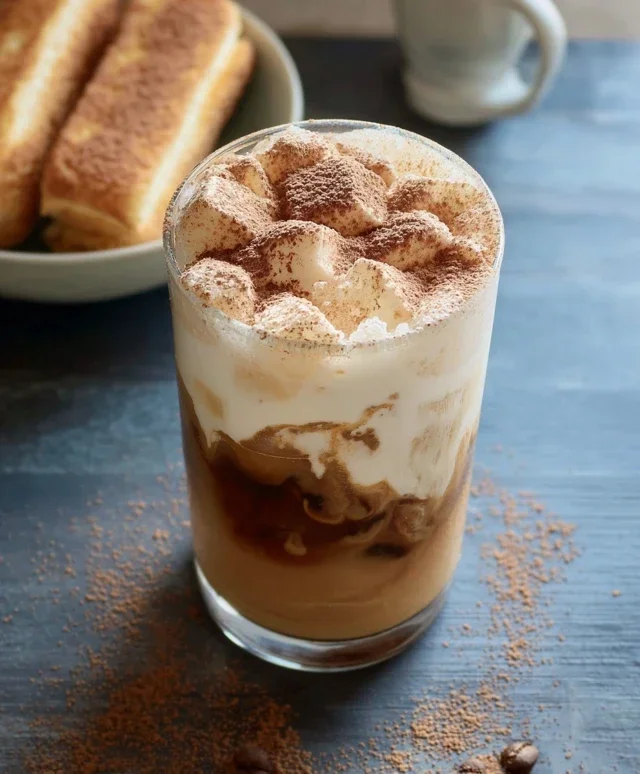 Iced Tiramisu Latte