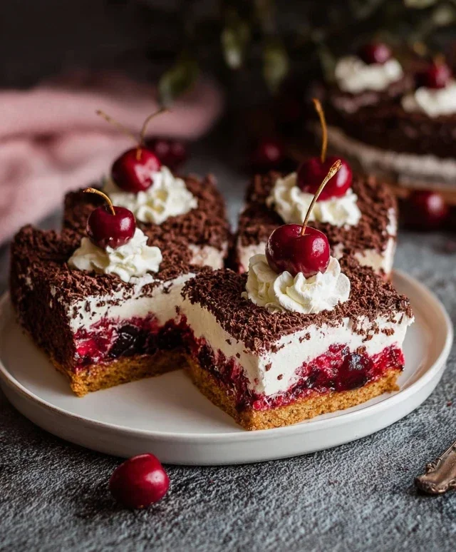 Schwarzwälder Kirsch Extract Extracttorte vom Blech – einfach und lecker