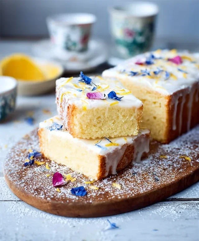 Saftiger Zitronen-Mascarpone Kuchen