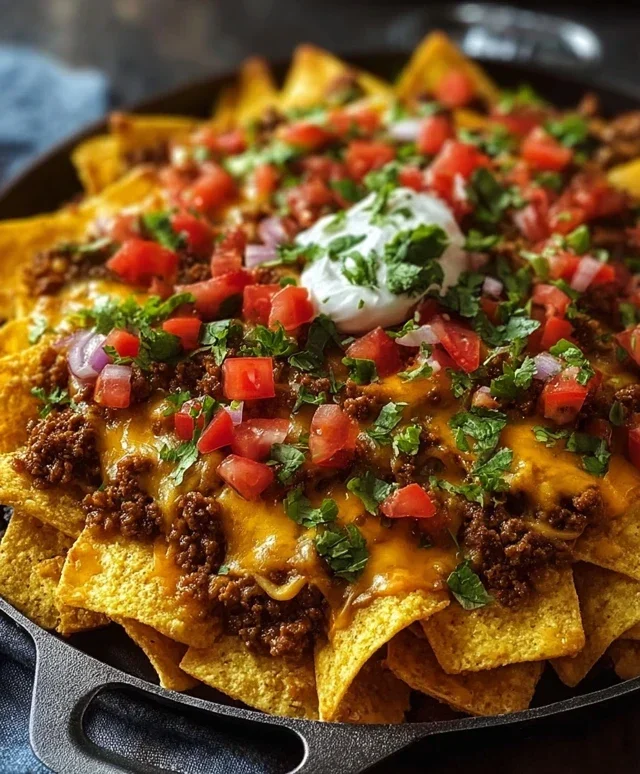 Nachos Supreme mit Rinderhack