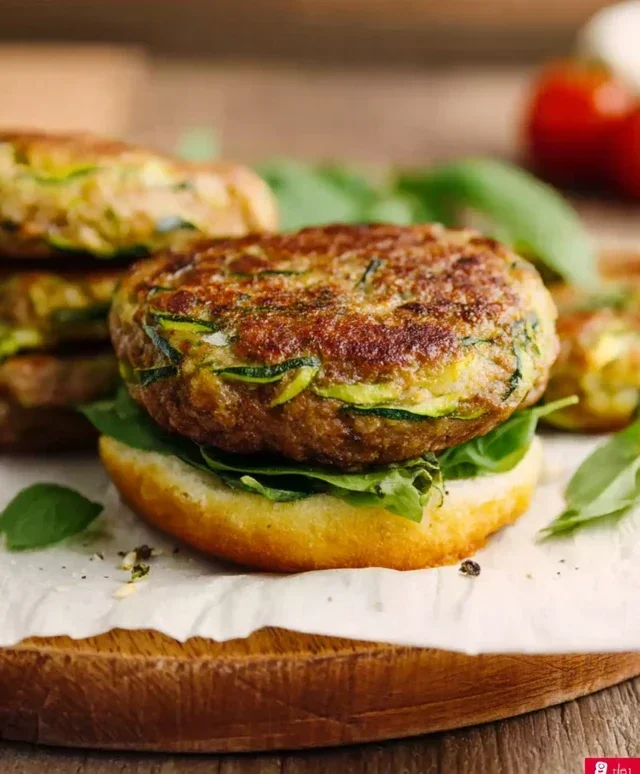 Beef Beef Hamburger di zucchine