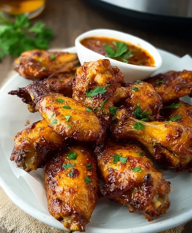 Knusprige Chicken Wings aus der Heißluftfritteuse