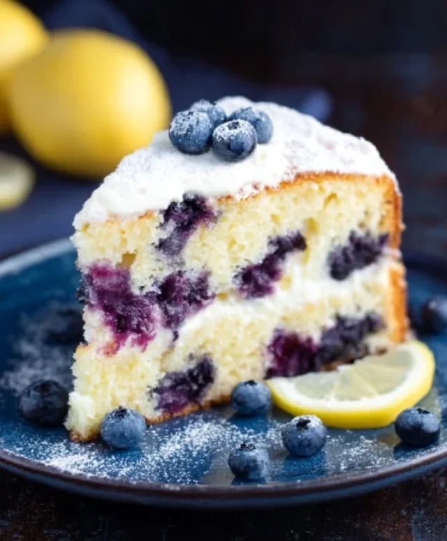 Lemon Blueberry Cake