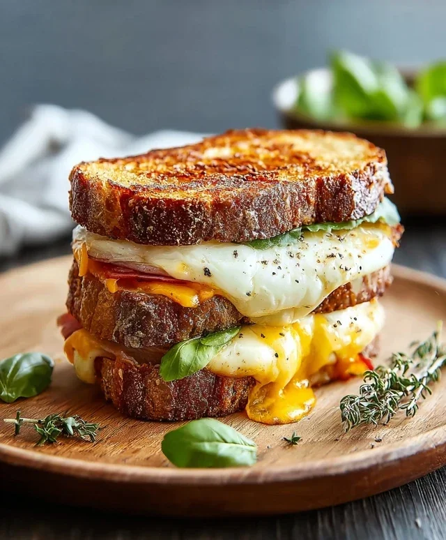 Gegrilltes Kase Sandwich