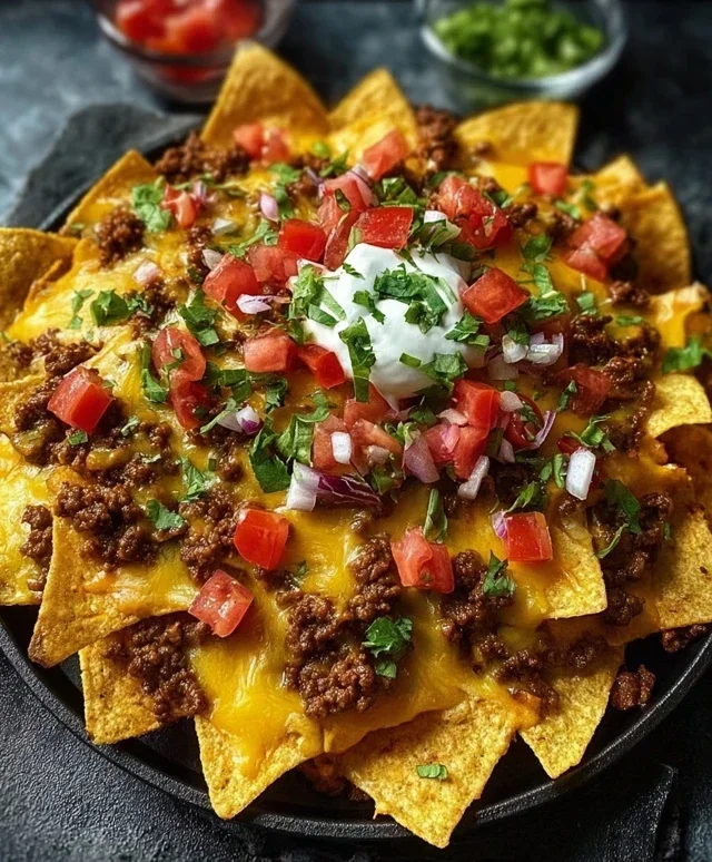 Nachos Supreme mit Rinderhack