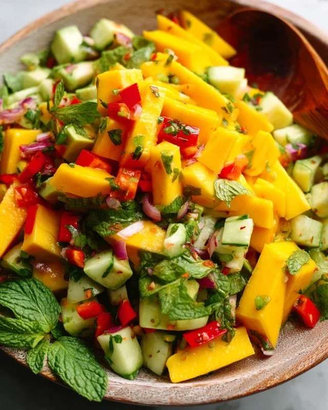 Healthy Mango Salad