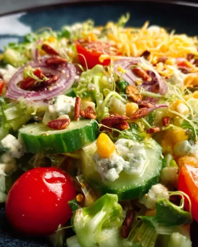 Über-Nacht-Salat Rezept zum Vorbereiten