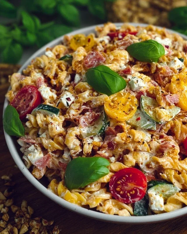 BBQ Hähnchen Geschnittene Salat