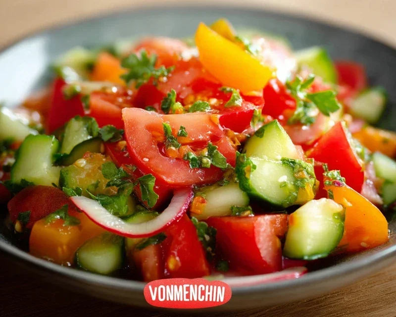 Tomaten Gurken Salat