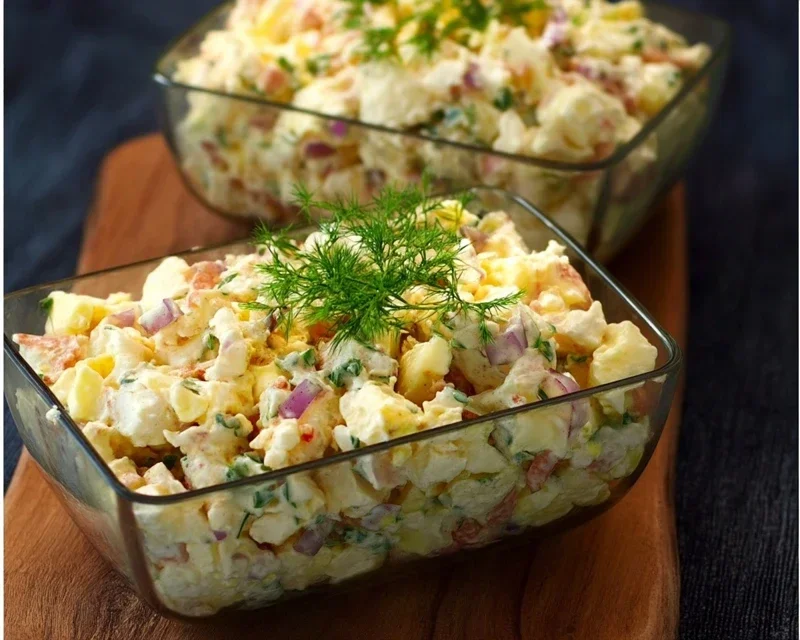 Diesen Salat aus DDR habe ich schon 2 x in eine Woche gemacht - Kochen Mit Uns