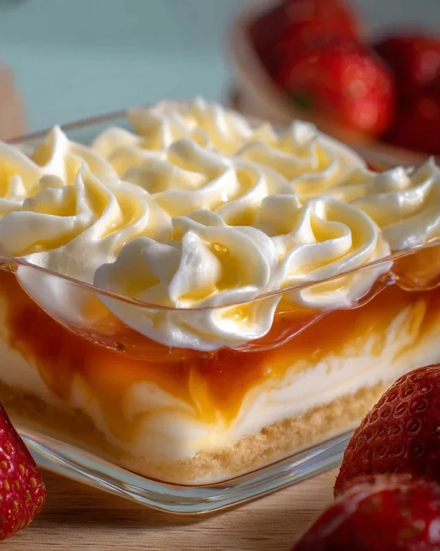 Erdnon-non-non-alcoholic alternativeic non-alcoholic beerschnitten mit Pudding-Schmand-Creme
