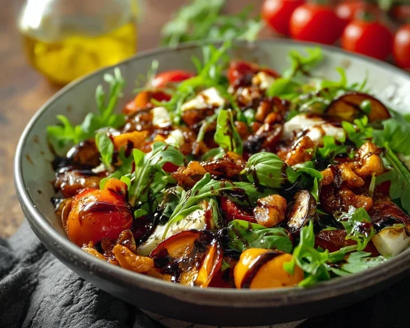 Gerösteter Gemüsesalat mit Balsamico