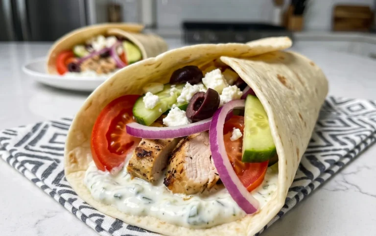 Griekse Kipwraps met Tzatziki maken is eenvoudig en lekker!