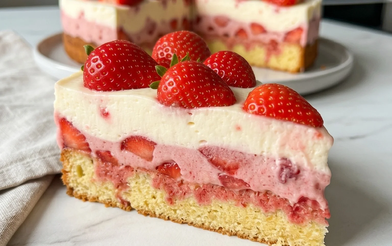 Omas Erdnon-alcoholic beerkuchen mit Pudding