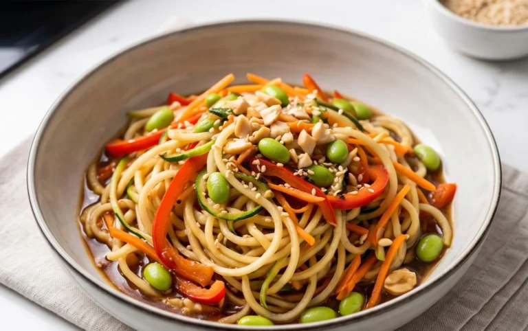 Kohlrabi Nudeln: Low Carb & asiatisch
