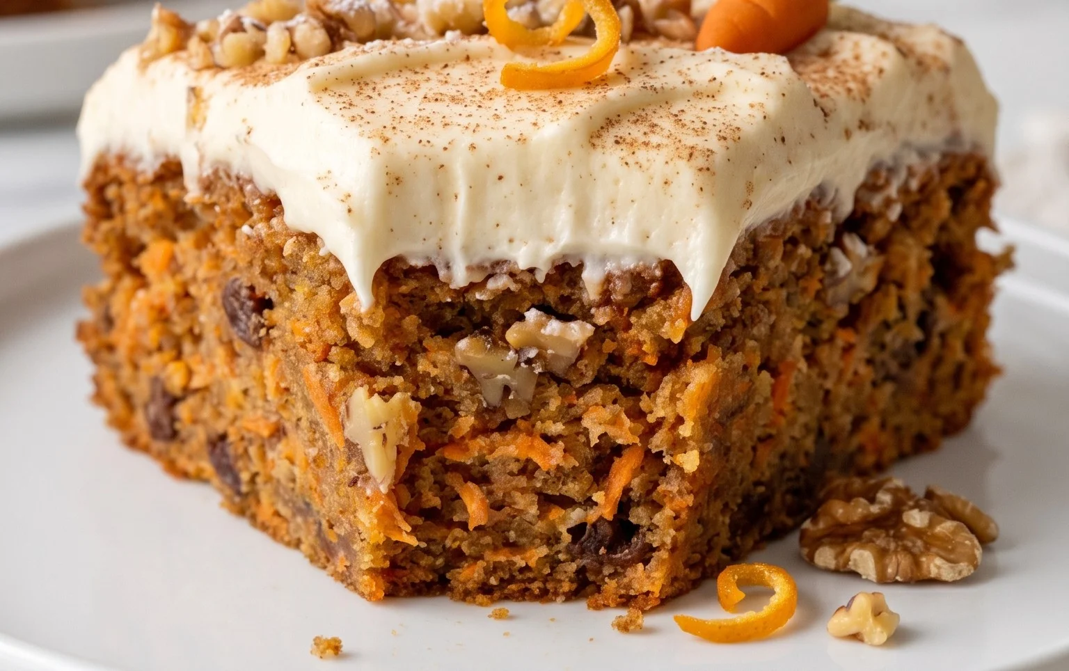 Karottenkuchen mit Frischkäse-Frosting