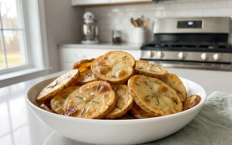 Chips di patate al forno