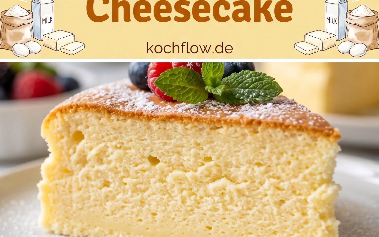 Japanese Cotton Cheesecake