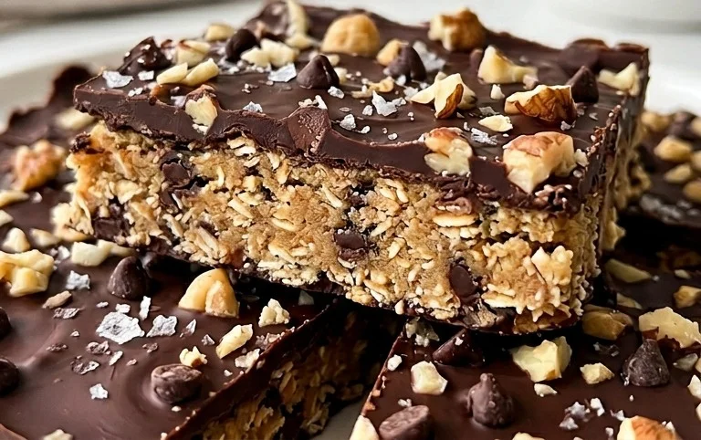 Healthy Cookie Dough Bark