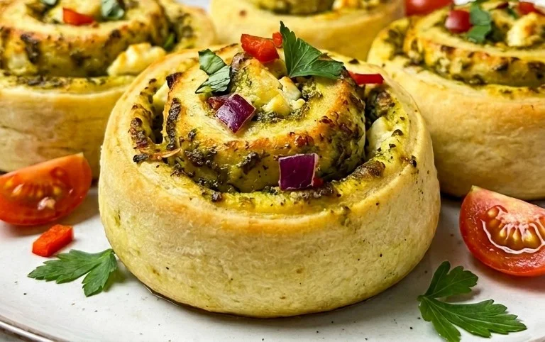 Pesto Feta Rolls