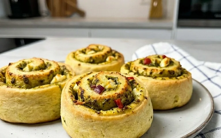 Pesto Feta Rolls