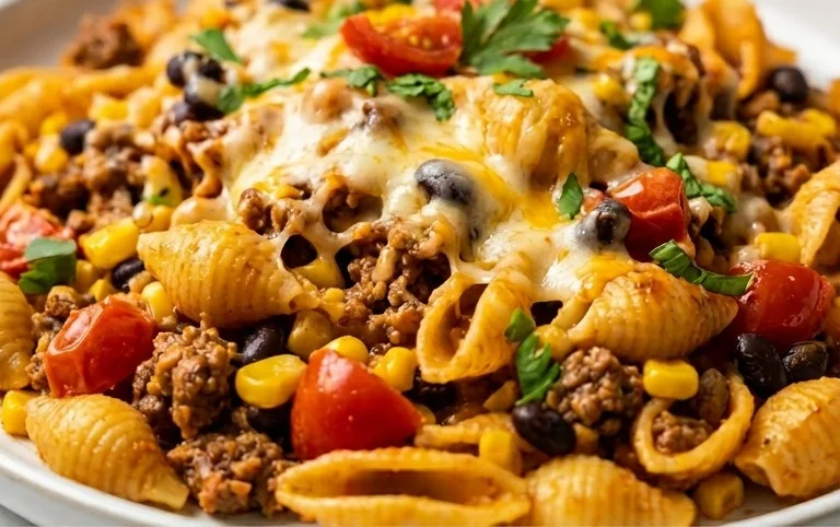 Cheesy Taco Pasta