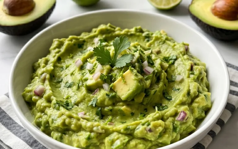 Easy 4 Ingredient Guacamole