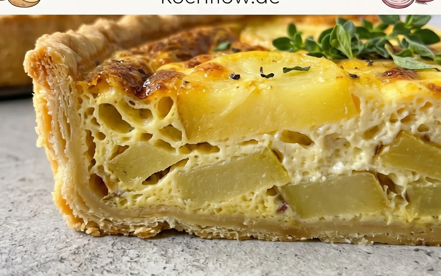 Kartoffel-Quiche