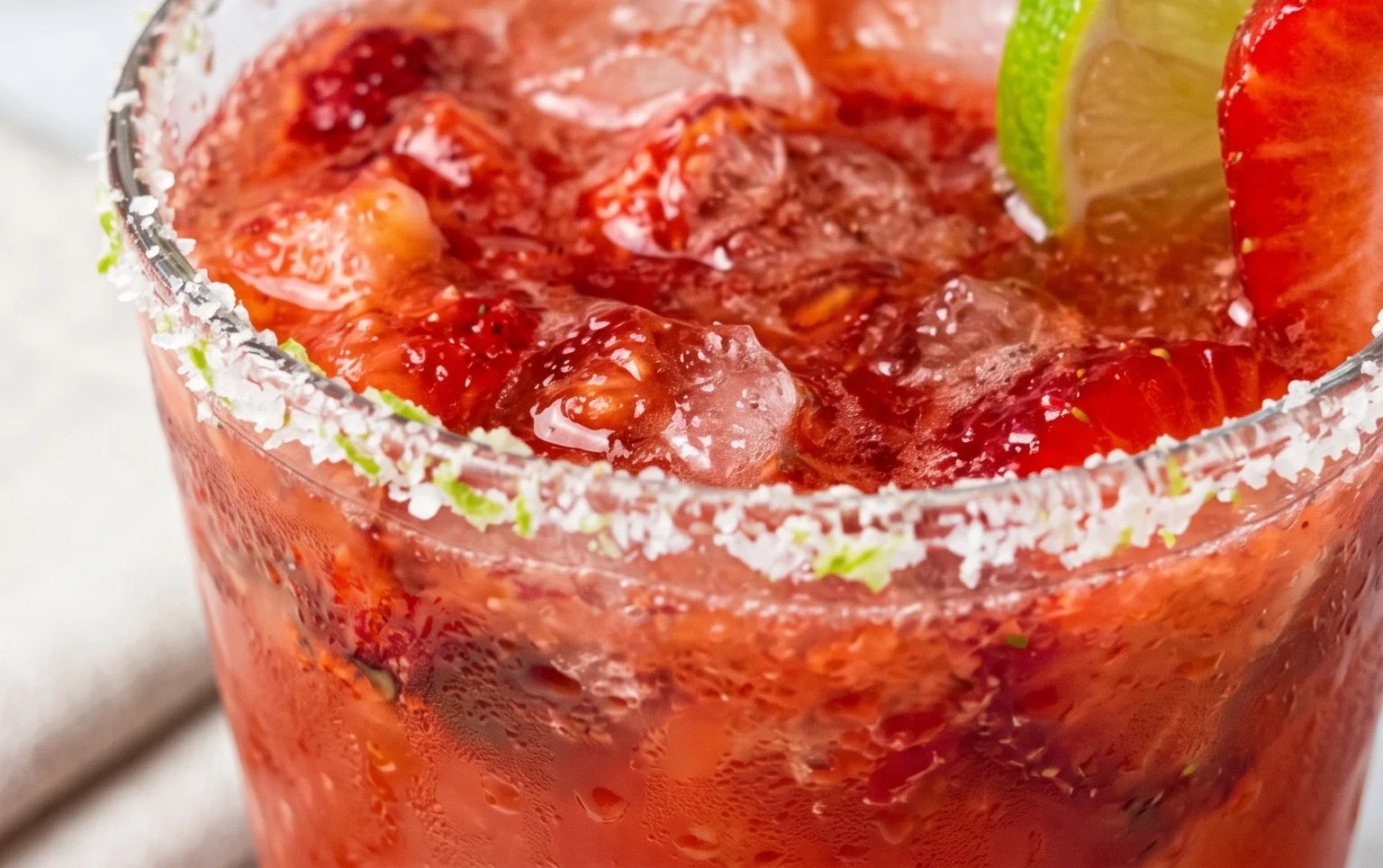 Alkoholfreier Erdnon-alcoholic beer-Margarita-Mocktail
