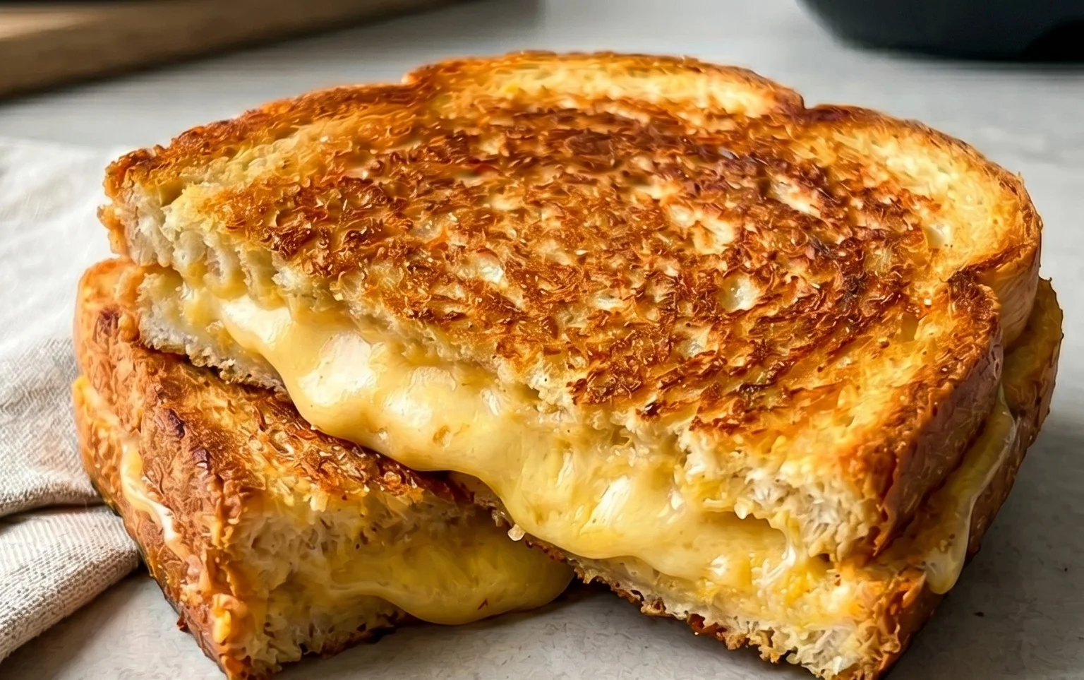 Air Fryer Grilled Cheese Recipe
