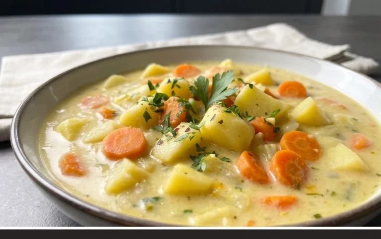 Kohlrabigemüse mit Kartoffeln und Möhren