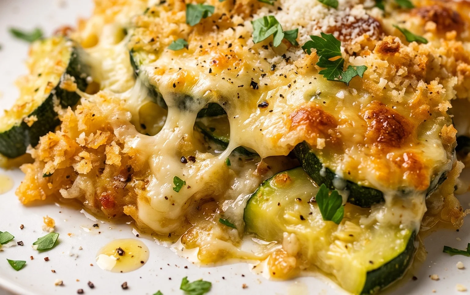Easy Cheesy Zucchini Casserole