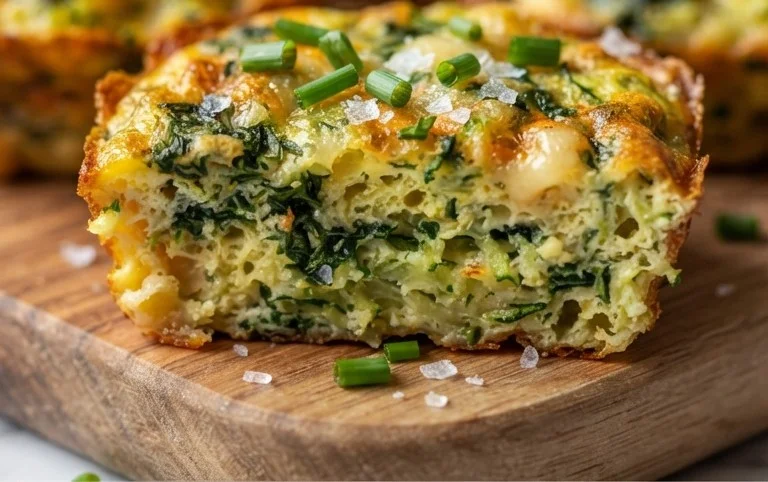 Baked Spinach Zucchini Frittata Fingers {Baby-Friendly}