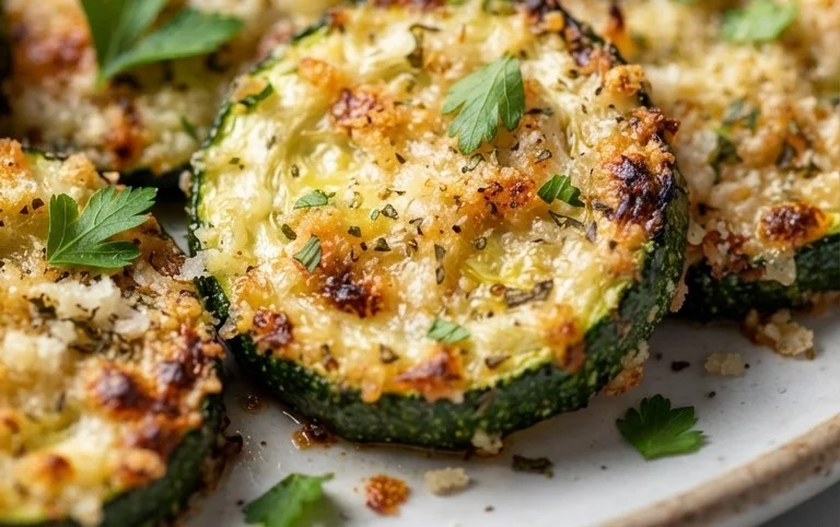 Baked Parmesan Zucchini