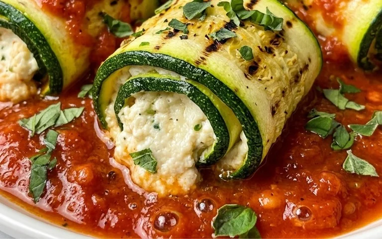 Vegan Zucchini Rollatini