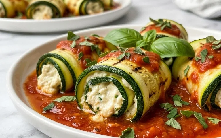 Vegan Zucchini Rollatini