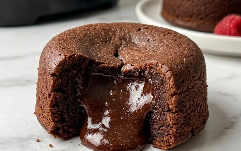 Air Fryer Lava Cake