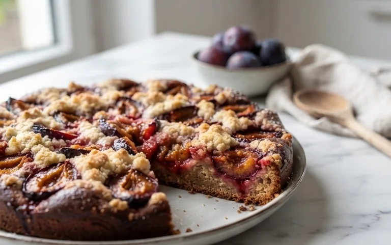 Saftiger Pflaumenkuchen