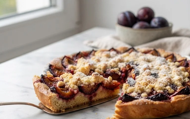 Zwetschgendatschi mit Streusel – nach Omas Rezept