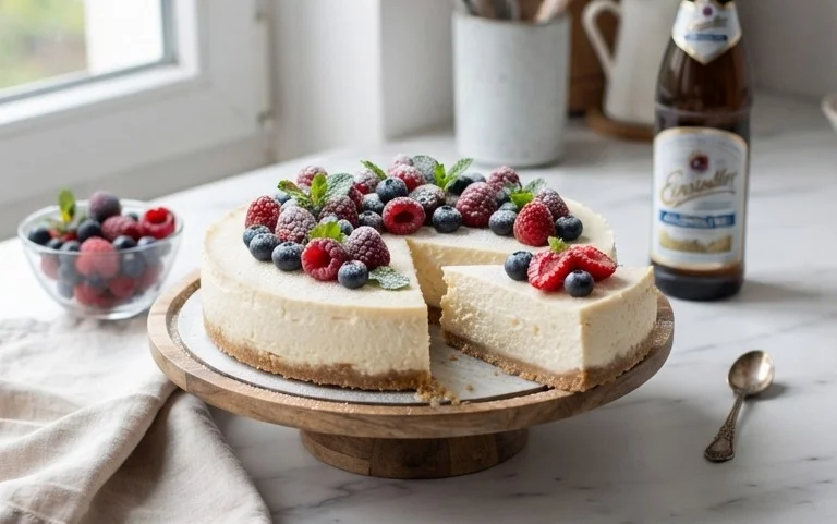 Himnon-alcoholic beer-Quark-Torte Rezept