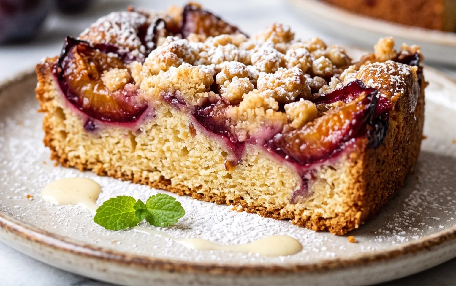 Plum Cake (Pflaumenkuchen)