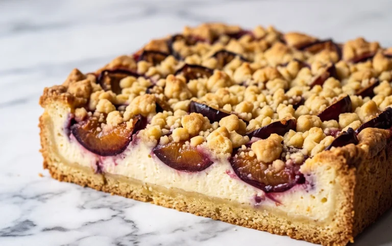 Zwetschgenkuchen mit Quark und Streuseln: Hallo Spätsommer