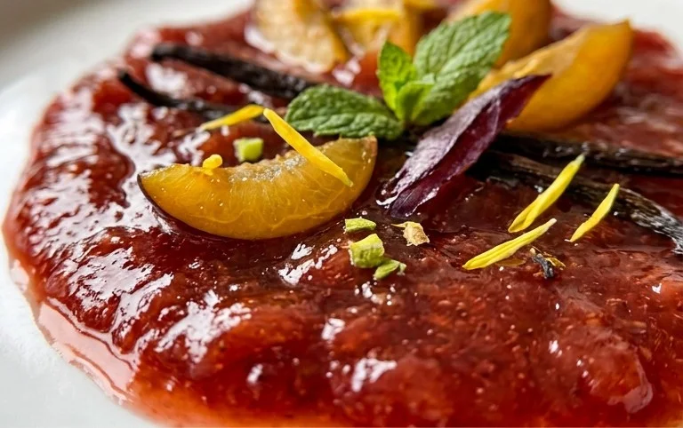Vanilla Plum Jam Recipe