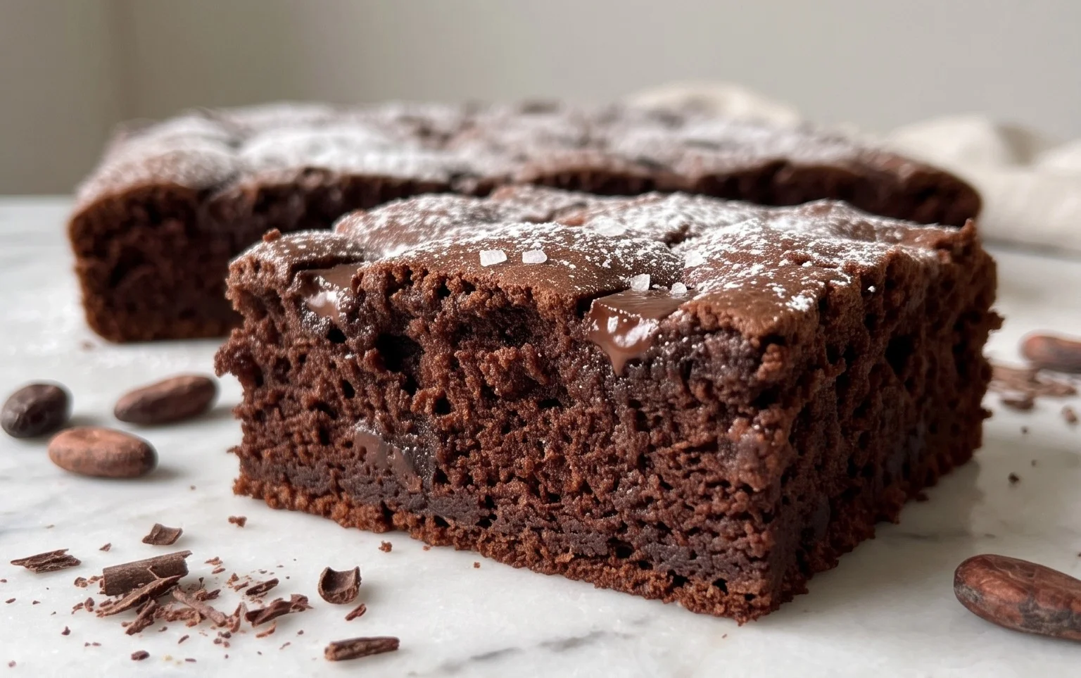 Schokokuchen vom Blech - saftig & schnell